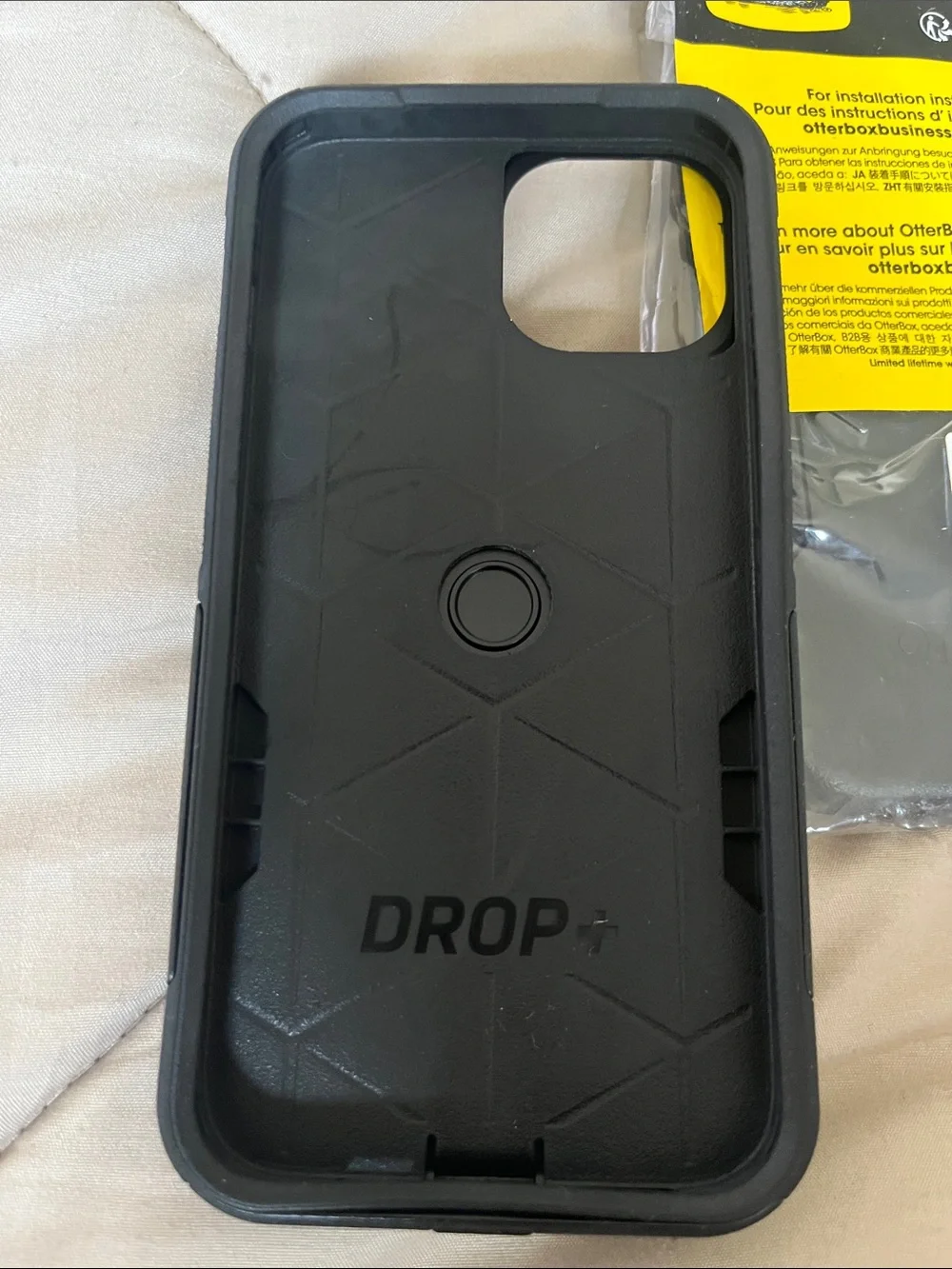 OtterBox Black Dual-Layer Protective Phone Case for IPhone 13,14,15